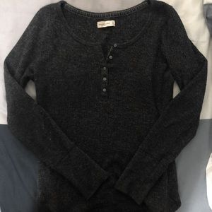 Abercrombie & Fitch Thick Henley Top